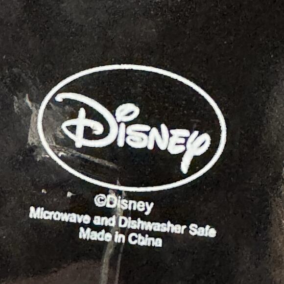 Disney Love Mickey Mouse Coffee Mug Black Tea Cup Valentine's Hearts Red Inside - Picture 10 of 11